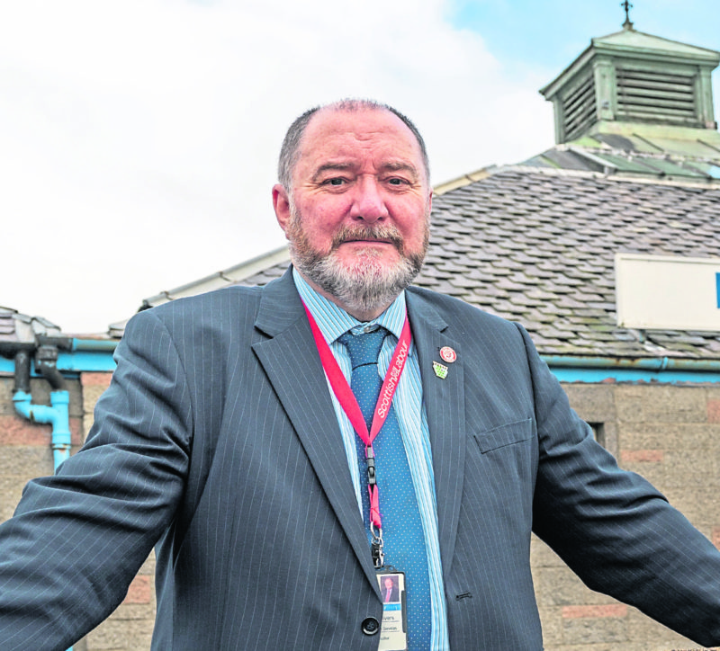 Cllr John Divers, Leader of the Labour Party on the Moray Council